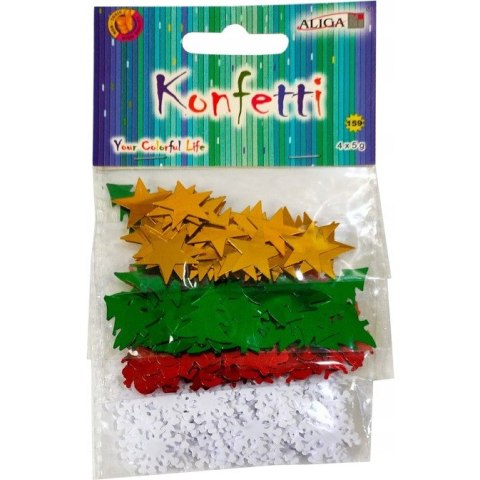 Konfetti MT-7790 mix kształtów 20g ALIGA