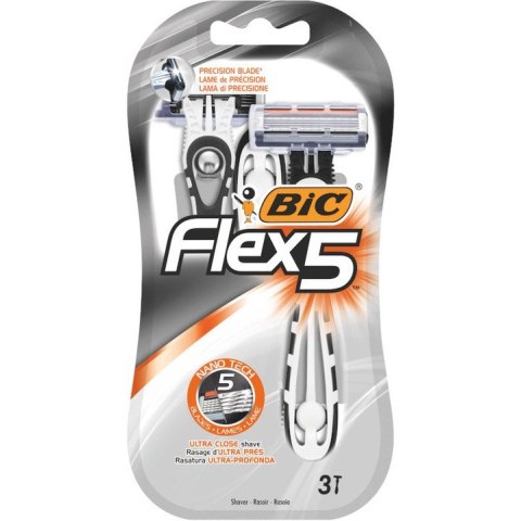 Maszynka do golenia BIC FLEX5 blister 3sztuki