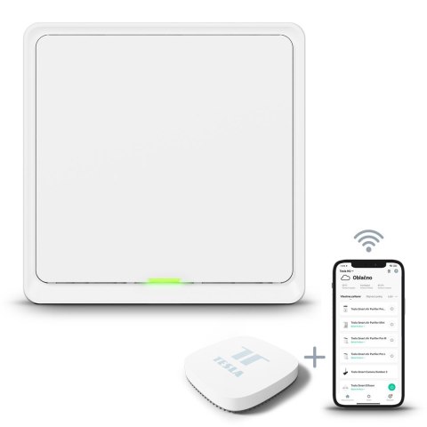 Włącznik pojedynczy TESLA TSL-SWI-ZIGBEE1 Smart Switch ZigBee