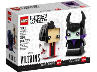 LEGO BrickHeadz 40620 Cruella i Diabolina