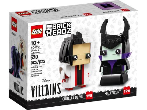 LEGO BrickHeadz 40620 Cruella i Diabolina