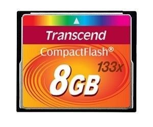 TRANSCEND COMPACT FLASH 8GB SPEED 133