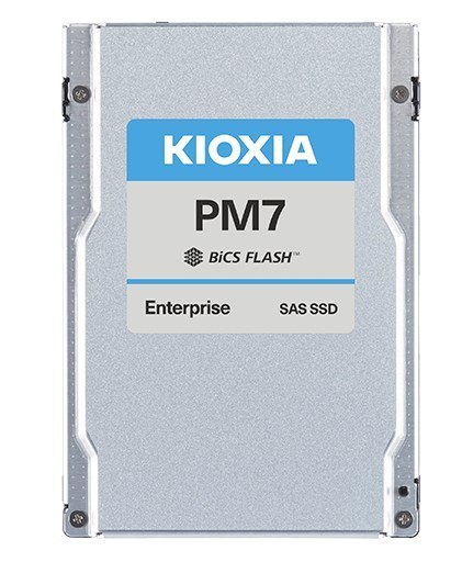 Dysk SSD Kioxia PM7-V 3.2TB 2.5" (15mm) SAS 24Gb/s KPM7VVUG3T20 (DWPD 3) SED