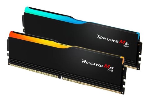 G.SKILL RIPJAWS M5 RGB DDR5 2X16GB 6000MHZ CL36-36 BLACK F5-6000J3636F16GX2-RM5RK