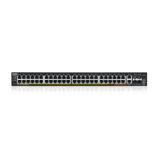 Przełącznik zarządzalny XGS2220-54HP-EU0101F L3 600W PoE, 40xPoE+/10xPoE++, 48x1G RJ45 2x10mG RJ45, 4x10G SFP+