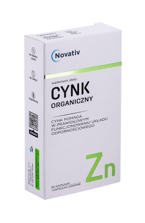 Zestaw Novativ: Żeń-szeń Complex, Multiwitamina&Minerały, Cynk, Feminova