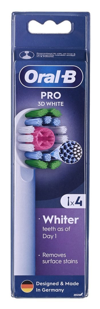 Braun Końcówki Oral-B EB18-4 pRX 3D White 4 szt.