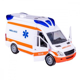 Auto ambulans z noszami