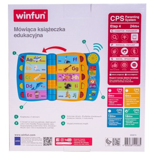 Mówiąca książeczka edukacyjna Winfun