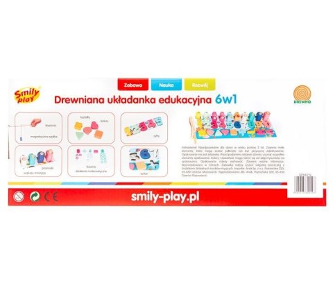 Układanka drewniana Montessori Cyfry