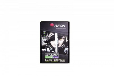 Karta graficzna AFOX Geforce GT420 4GB DDR3 (V389-235RAF420-4096D3L2)