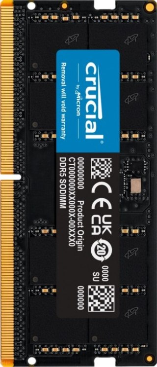 Pamięć CRUCIAL (SODIMM/DDR5/32 GB/5600MHz/46CL/SINGLE)