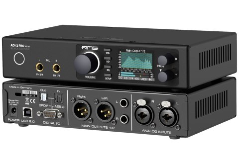 RME ADI-2 PRO FS R BE - Referencyjny przetwornik A/D-D/A, 24-bity/768kHz