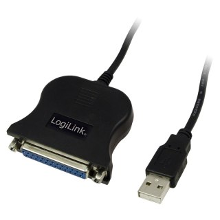 Adapter LOGILINK USB Typ A - D-sub UA0054A USB Typ A - D-sub 25-pin