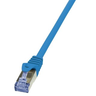 LOGILINK S/FTP Cat.6a 1 m Niebieski 1 Patchcord