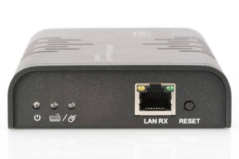 Przedłużacz/Extender KVM (HDMI+USB) do 120m po Cat.5e UTP lub IP, 1080p FHD 60Hz, audio (zestaw)