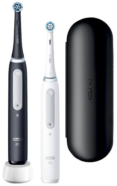 Szczoteczka elektryczna Oral-B iO4 Duo Matt Black/W