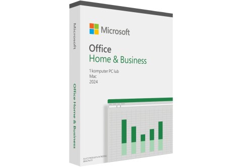 Microsoft® Office Home and Business 2024 Polish EuroZone 1 License Medialess