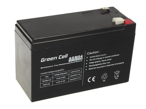 GREEN CELL AKUMULATOR ŻELOWY AGM04 12V 7AH