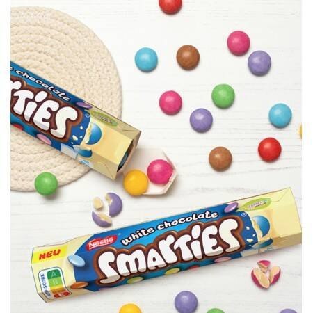 Nestle Smarties Biała Czekolada 120 g