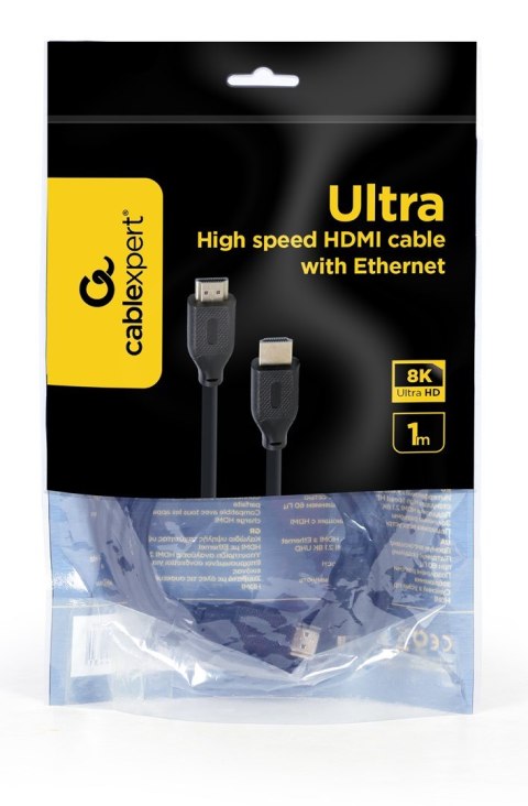 GEMBIRD KABEL HDMI ULTRA HIGH SPEED ETHERNET 8K 1M