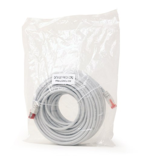 GEMBIRD PATCHCORD SFTP RJ45 KAT.6A LSZH 20M SZARY