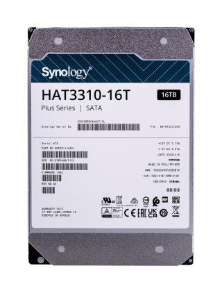 Synology HDD Plus Series (16 TB; 3.5"; SATA) HAT3310-16T