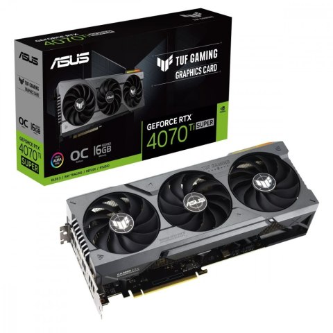 Karta graficzna GeForce RTX 4070 TI SUPER 16G TUF GAMING OC GDDRX6 256bit