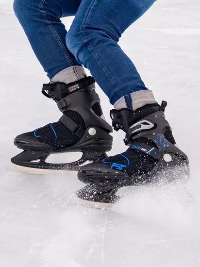 Łyżwy męskie K2 F.I.T. ICE PRO black/blue 40.5