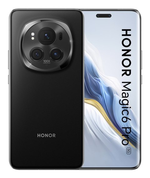 Smartfon Honor Magic6 Pro 5G DS 12/512GB Black (WYPRZEDAŻ)