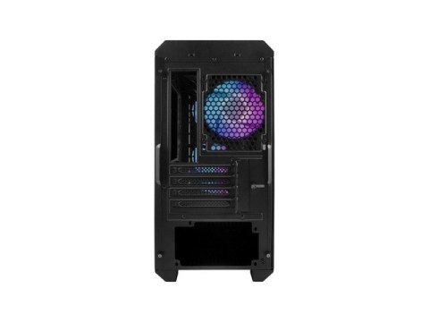 Obudowa NATEC Genesis Irid 503 ARGB NPC-1559 (Micro ATX. Mini ITX; kolor czarny)