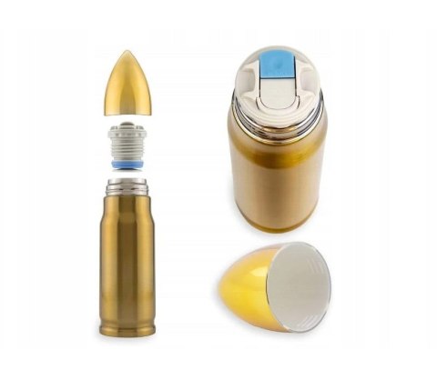 Termos Bullet Brass nabój 500 ml