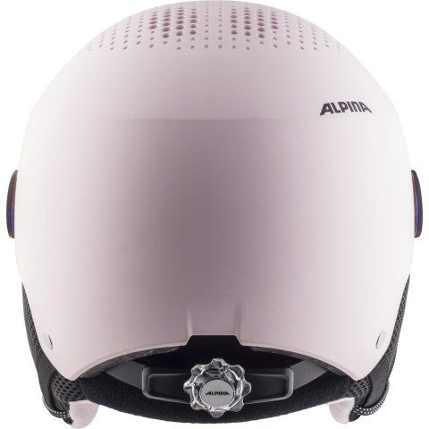 Kask narciarski ALPINA ZUPO VISOR Q-LITE ROSE 51-55