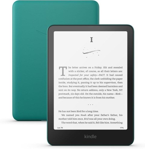 Ebook New Kindle Paperwhite (12th Generation) - 2024 release 7" glare-free 16GB Wi-Fi (Ad-supported) Jade