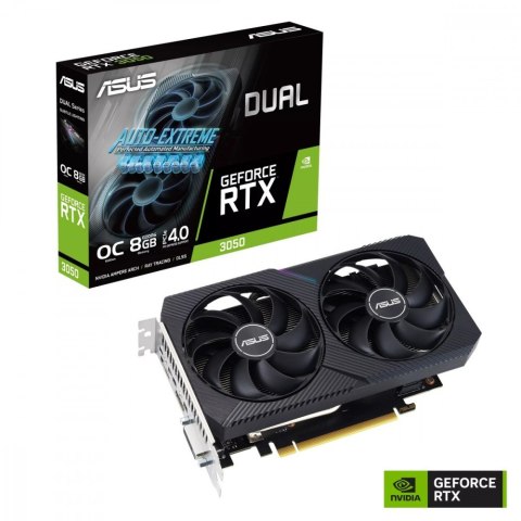 Karta graficzna GeForce RTX 3050 DUAL OC V2 8GB GDDR6 128Bit DVI-D/HDMI/DP