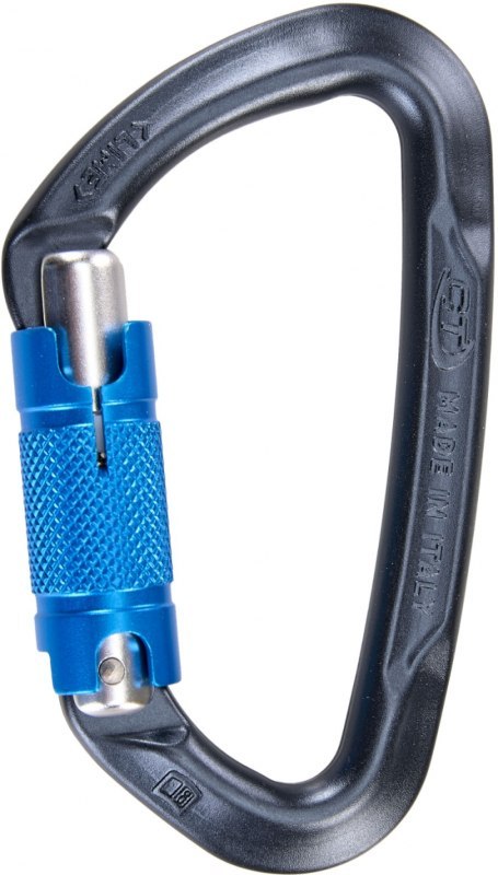 Karabinek wspinaczkowy CT Lime WG Twist Lock (gray/blue)