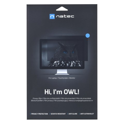 NATEC FILTR PRYWATYZUJĄCY OWL 27" 16:9 NFP-2118