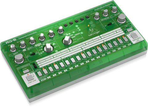 Behringer RD-6-LM Maszyna perkusyjna - zielony przeźroczysty