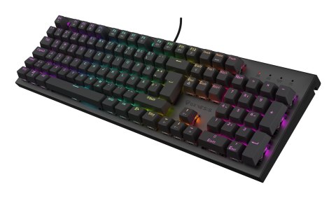 GENESIS Thor 303 klawiatura Gaming USB QWERTZ Niemiecki Czarny