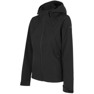 Kurtka damska 4F softshell głęboka czerń H4Z22 SFD001 20S