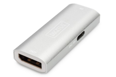 Digitus Wzmacniacz sygnału DisplayPort 8K, 1 x 2