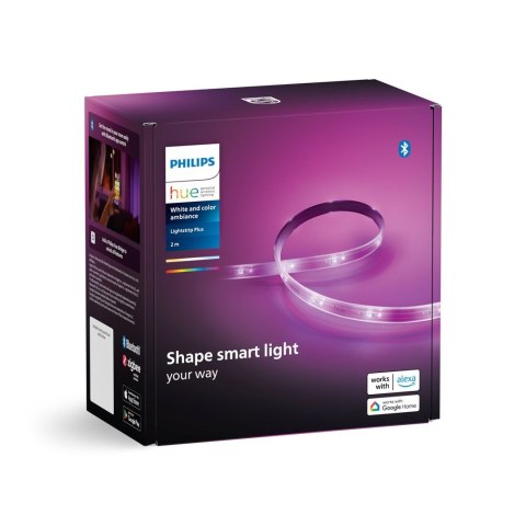 Philips Hue White and color ambiance Podstawa Lightstrip Plus V4, 2 metry