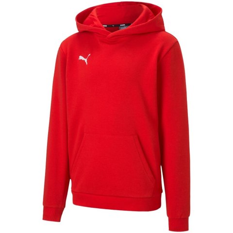 Bluza dla dzieci Puma teamGOAL 23 Casuals Hoody Jr czerwona 656711 01 140