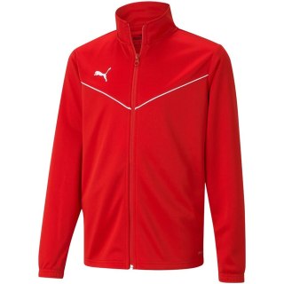 Bluza dla dzieci Puma teamRISE Training Poly Jacket Jr czerwona 657393 01 128cm