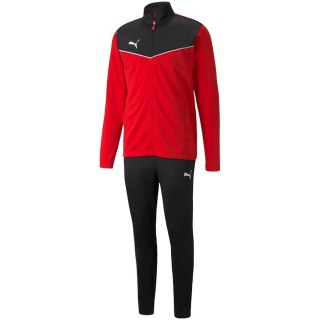 Dres męski Puma individualRISE Tracksuit czerwono-czarny 657534 01 M