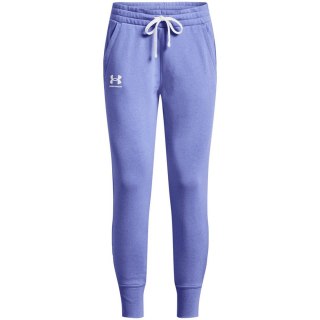 Spodnie damskie Under Armour Rival Fleece fioletowe 1356416 495 L