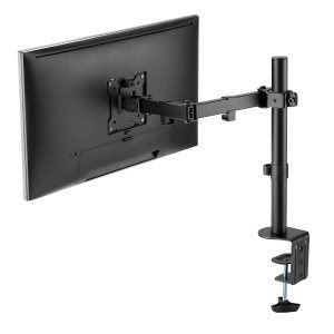 Maclean MC-883 uchwyt / stojak do monitorów 81,3 cm (32") Zacisk Czarny