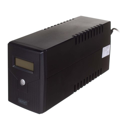 Digitus DN-170064-LCD zasilacz UPS Technologia line-interactive 0,8 kVA 480 W 2 x gniazdo sieciowe