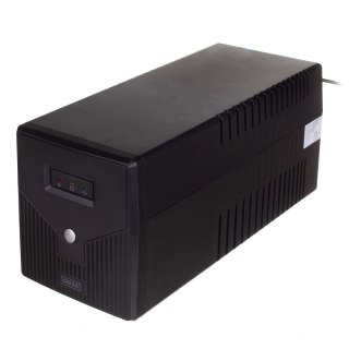 UPS Line-Ineractive LED, 1000VA/600W2x12V/7Ah, AVR, 4xSCHUKO, USB, RS232, RJ45