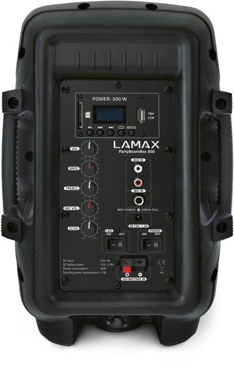 Głośnik LAMAX Party BoomBox 300 (WYPRZEDAŻ)